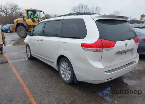 2011 Toyota Sienna Limited V6 from USA, damaged, VIN 5TDYK3DC9BS081552
